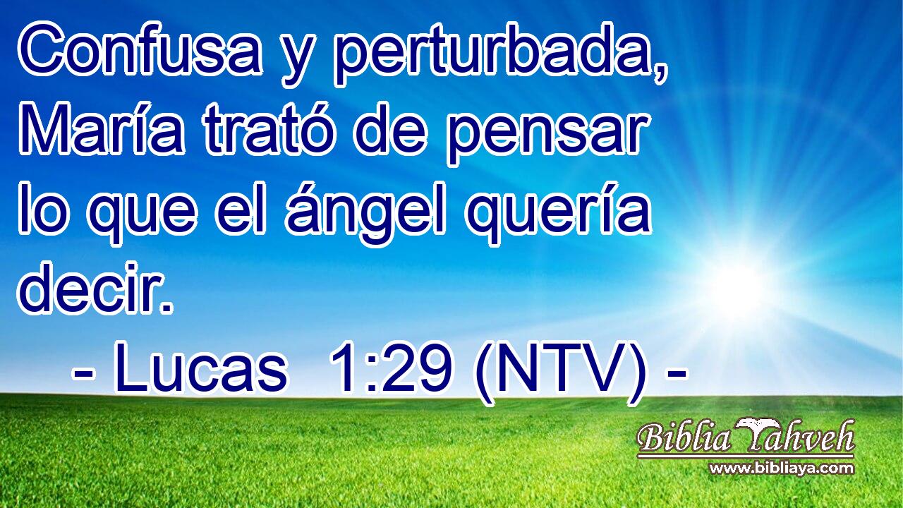 Confusa y perturbada, María trató de pensar lo que el ángel quería decir.