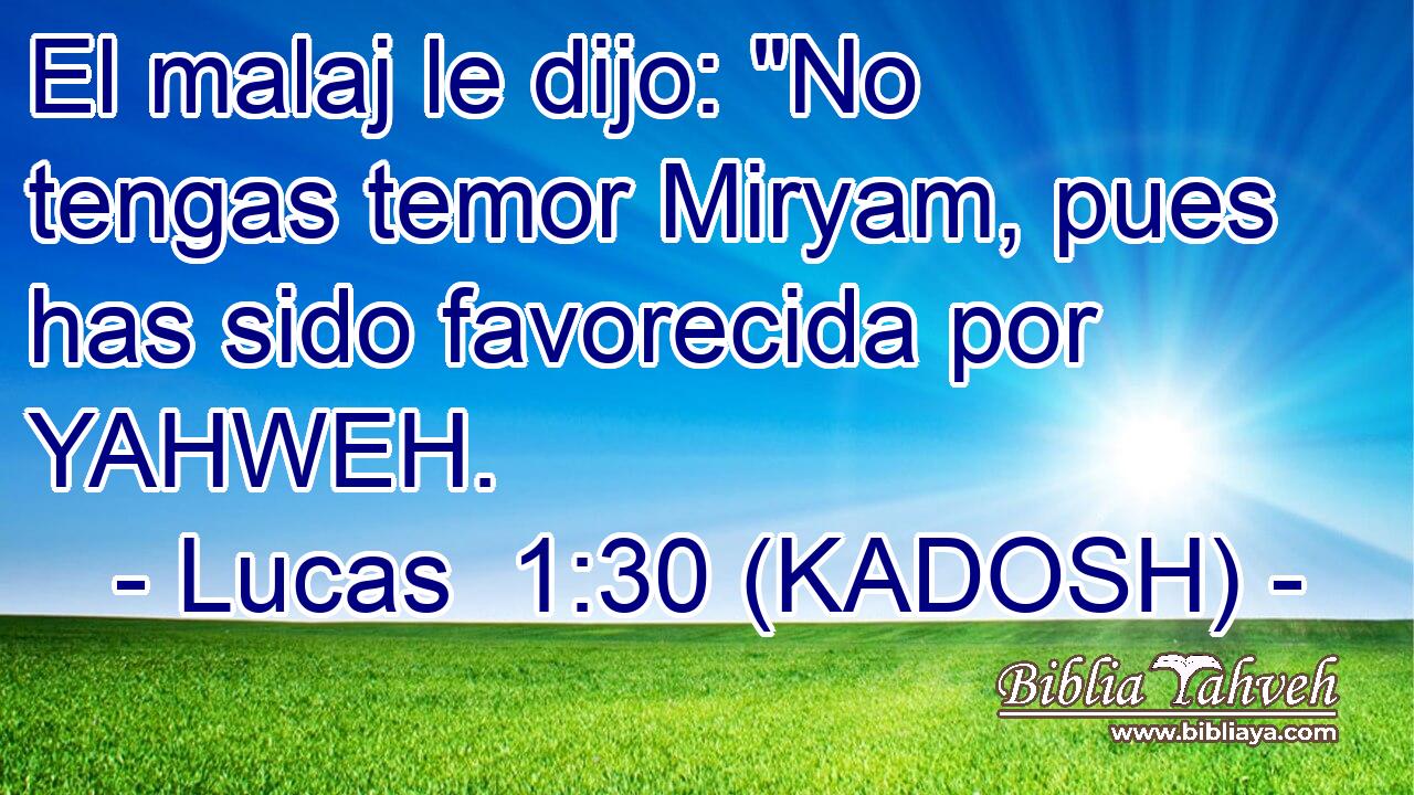  El malaj le dijo: 
