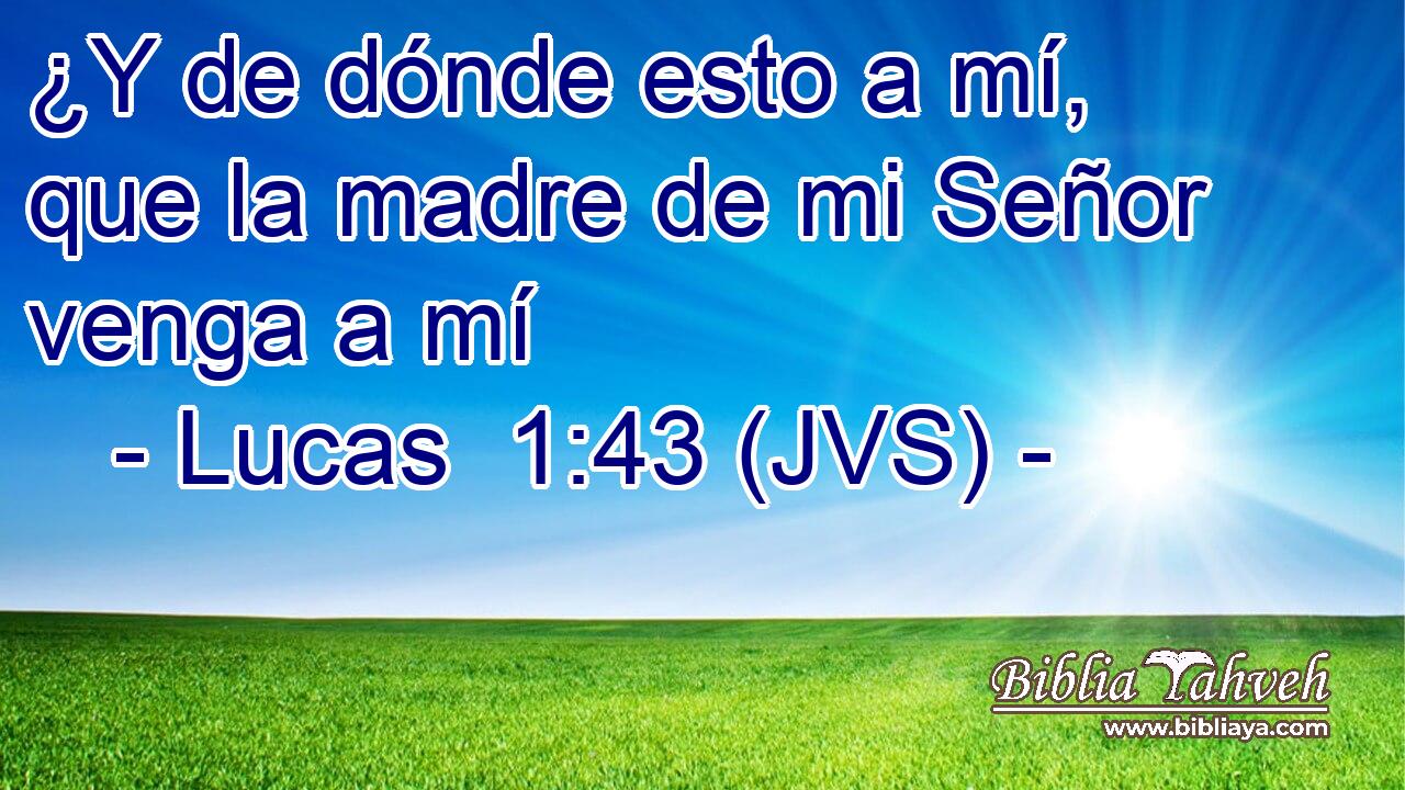 ¿Y de dónde esto a mí, que la madre de mi Señor venga a mí