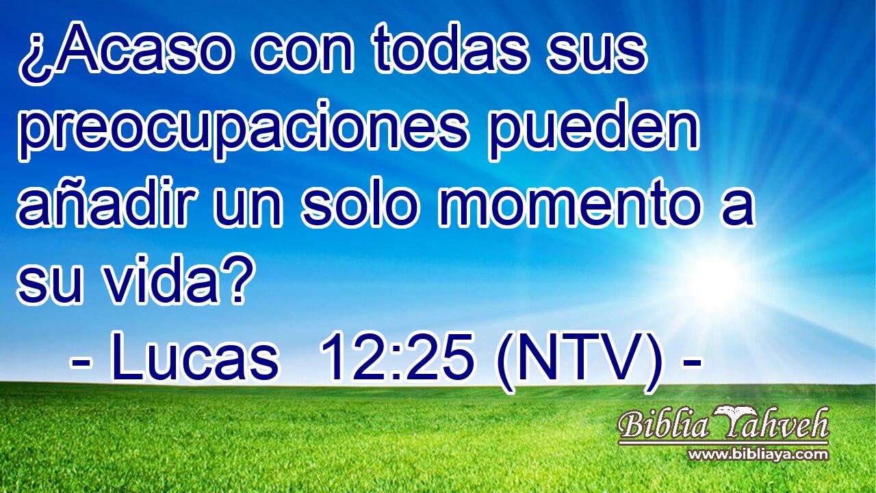 ¿Acaso con todas sus preocupaciones pueden añadir un solo momento a su vida?