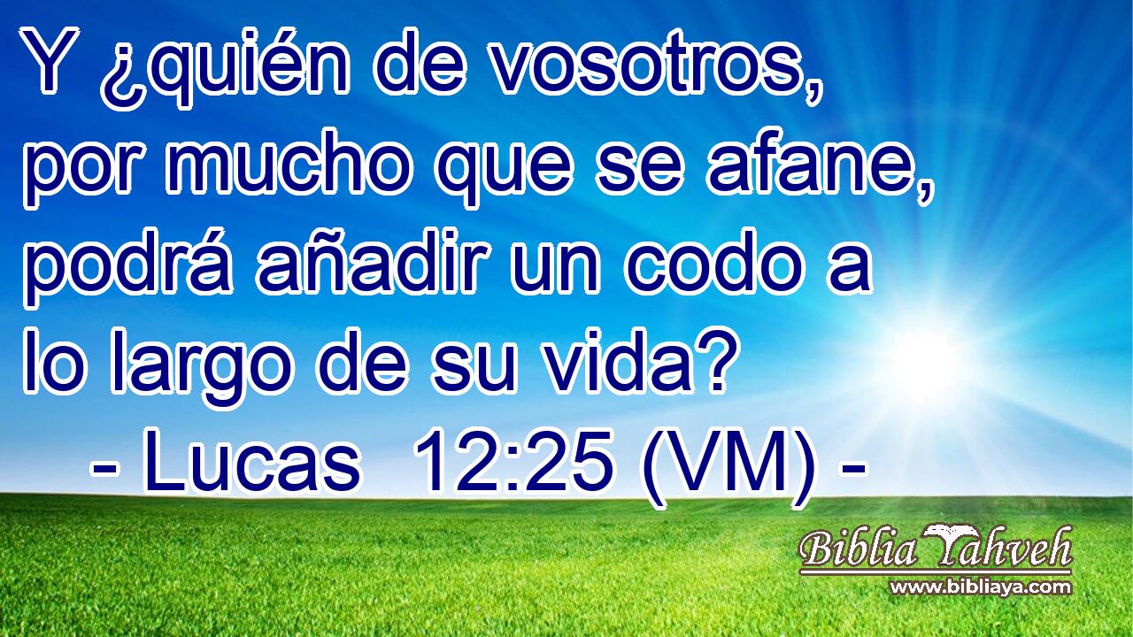  Y ¿quién de vosotros, por mucho que se afane, podrá añadir un codo a lo largo de su vida? 