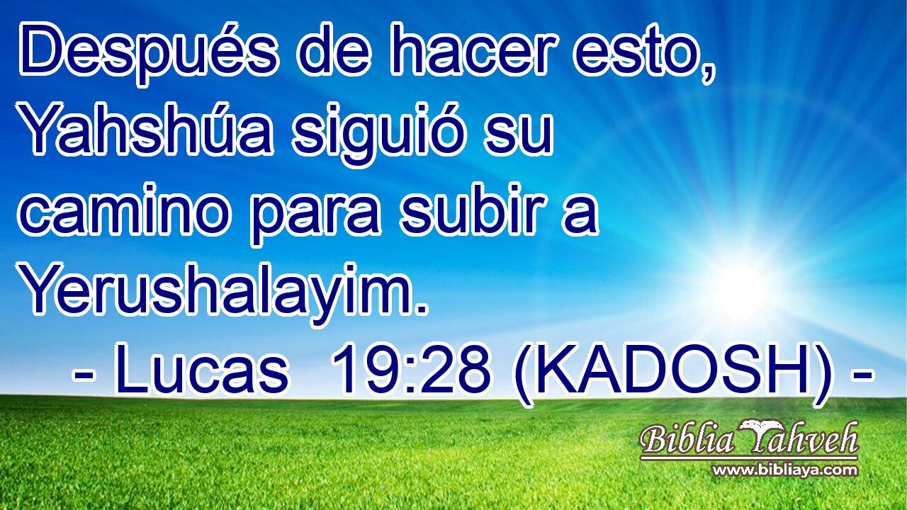  Después de hacer esto, Yahshúa siguió su camino para subir a Yerushalayim. 