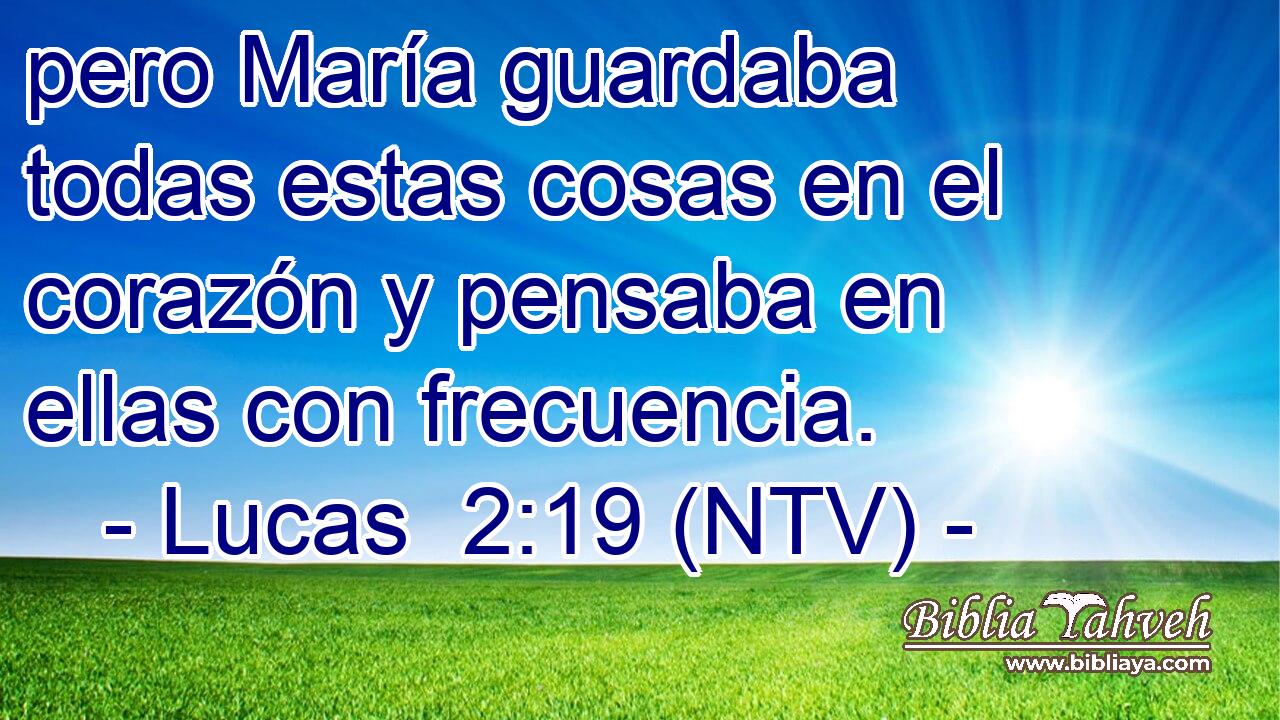 pero María guardaba todas estas cosas en el corazón y pensaba en ellas con frecuencia.