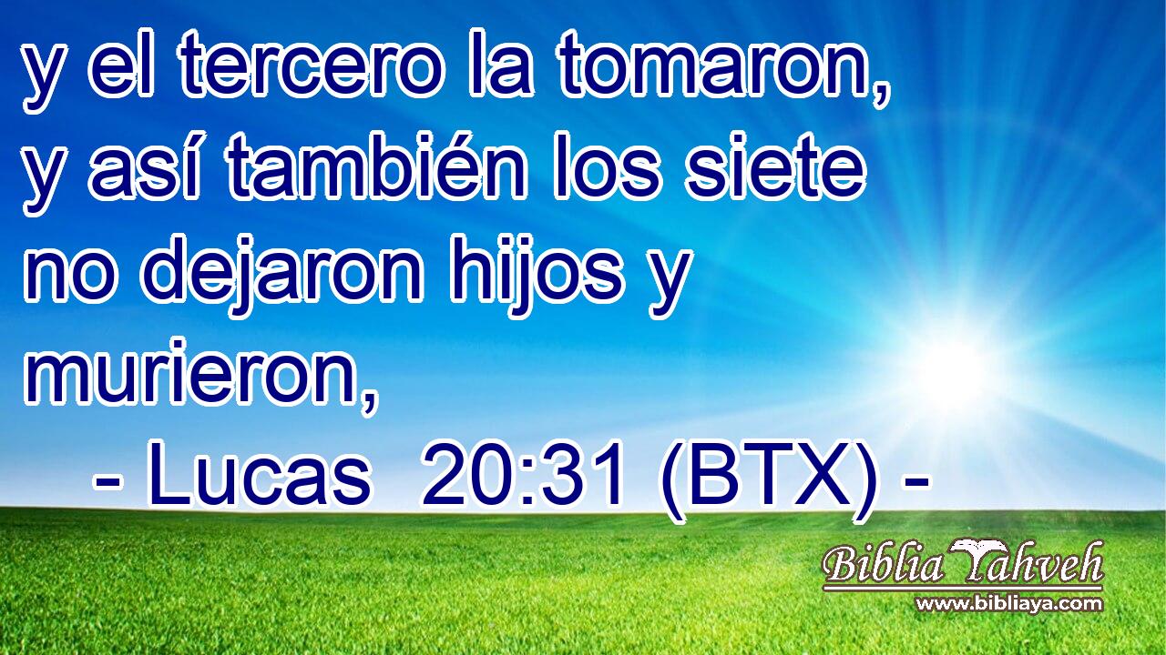 y el tercero la tomaron, y así también los siete no dejaron hijos y murieron,