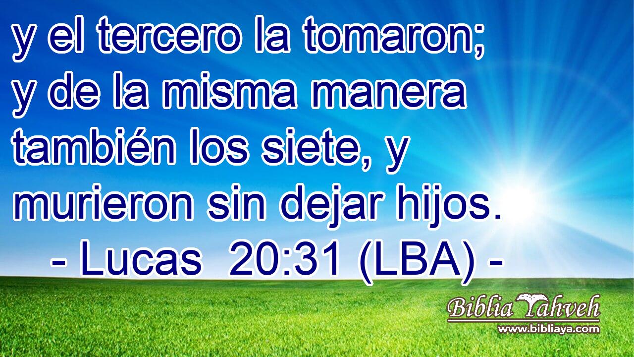 y el tercero la tomaron; y de la misma manera también los siete, y murieron sin dejar hijos.