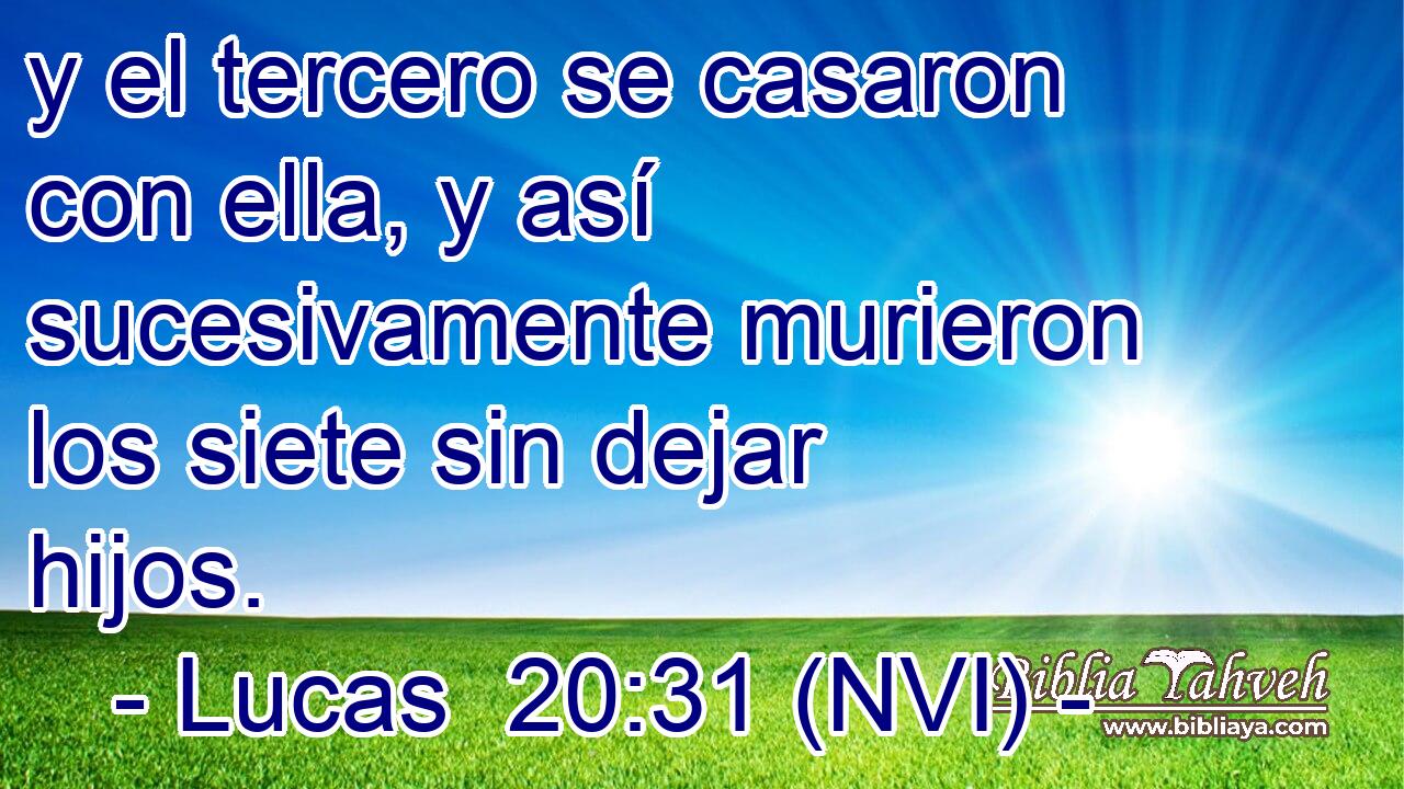  y el tercero se casaron con ella, y así sucesivamente murieron los siete sin dejar hijos. 