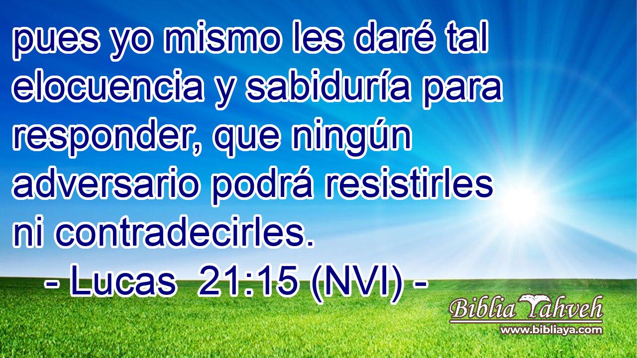 lucas 21 15 nvi
