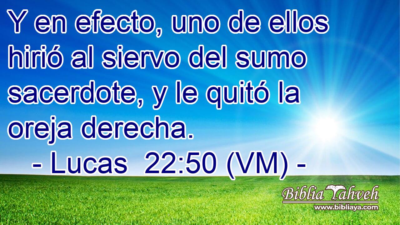  Y en efecto, uno de ellos hirió al siervo del sumo sacerdote, y le quitó la oreja derecha. 