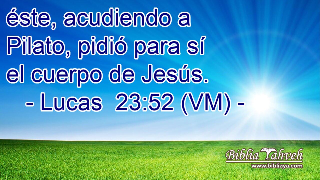  éste, acudiendo a Pilato, pidió para sí el cuerpo de Jesús. 