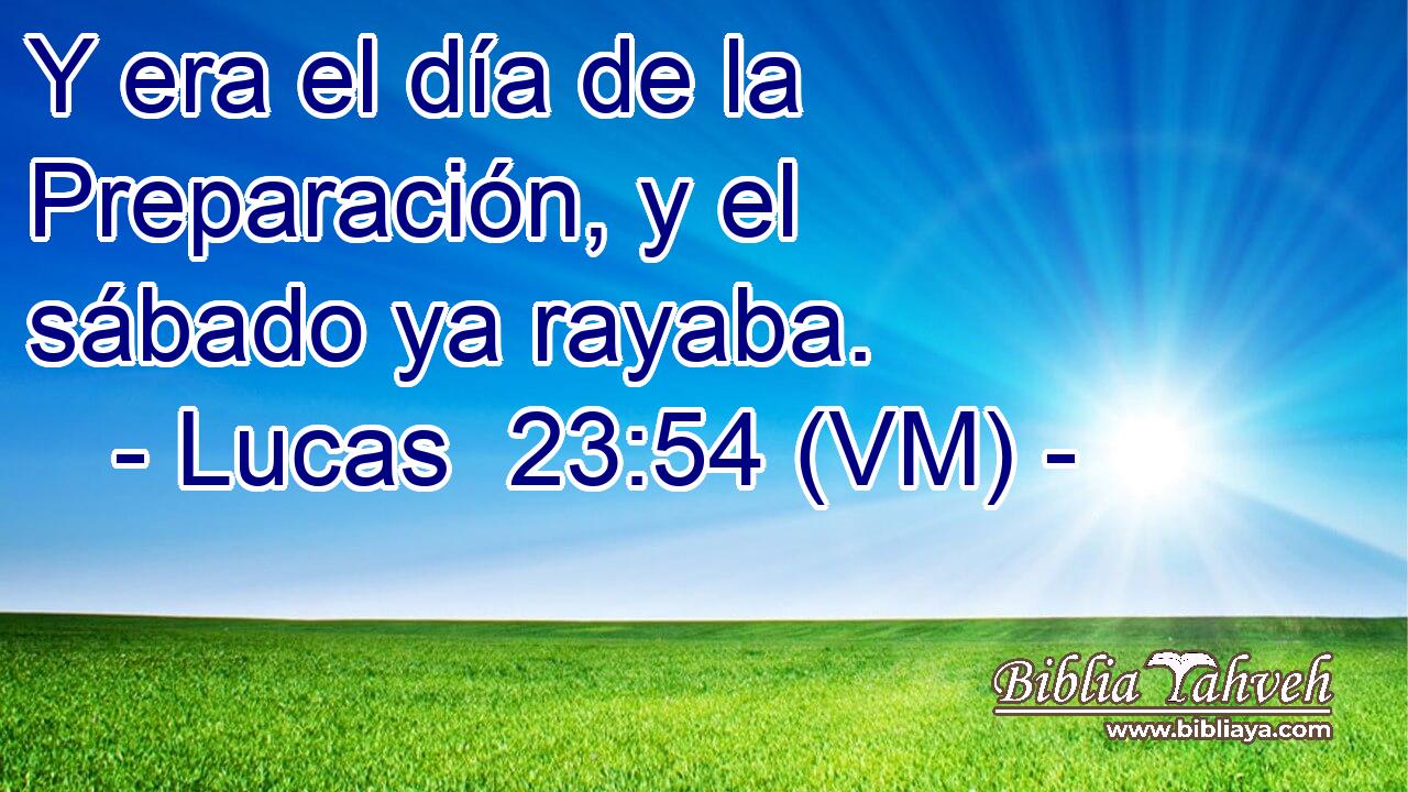  Y era el día de la Preparación, y el sábado ya rayaba. 