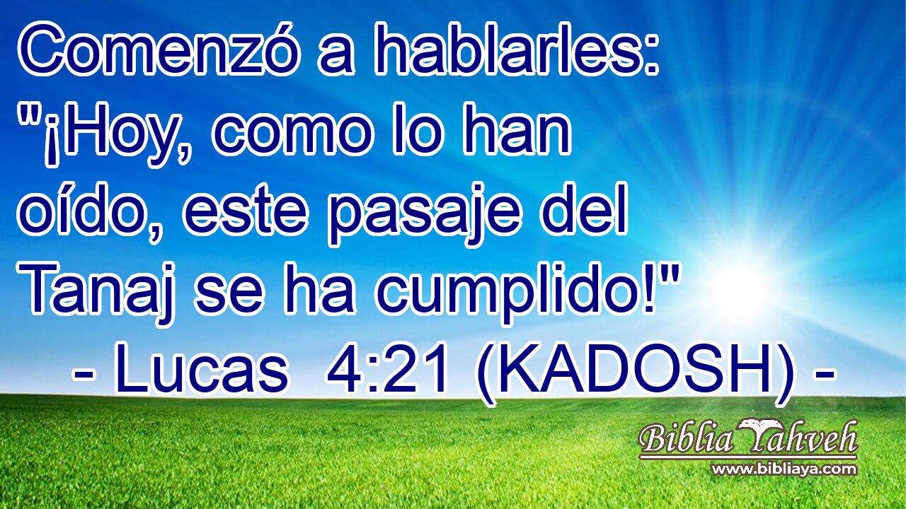  Comenzó a hablarles: 