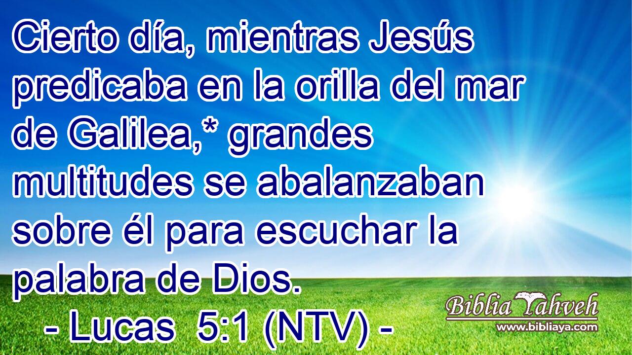 Cierto día, mientras Jesús predicaba en la orilla del mar de Galilea,* grandes multitudes se abalanzaban sobre él para escuchar la palabra de Dios.