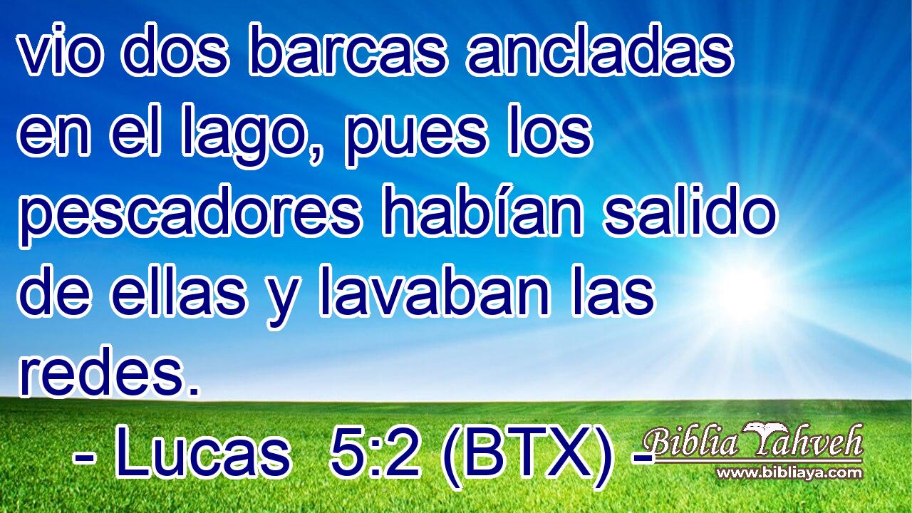 vio dos barcas ancladas en el lago, pues los pescadores habían salido de ellas y lavaban las redes.