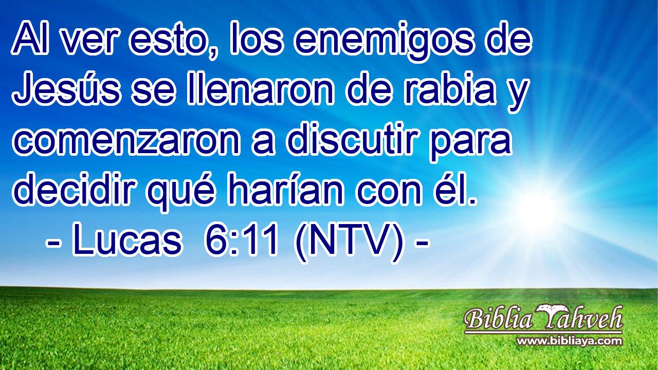 Al ver esto, los enemigos de Jesús se llenaron de rabia y comenzaron a discutir para decidir qué harían con él.