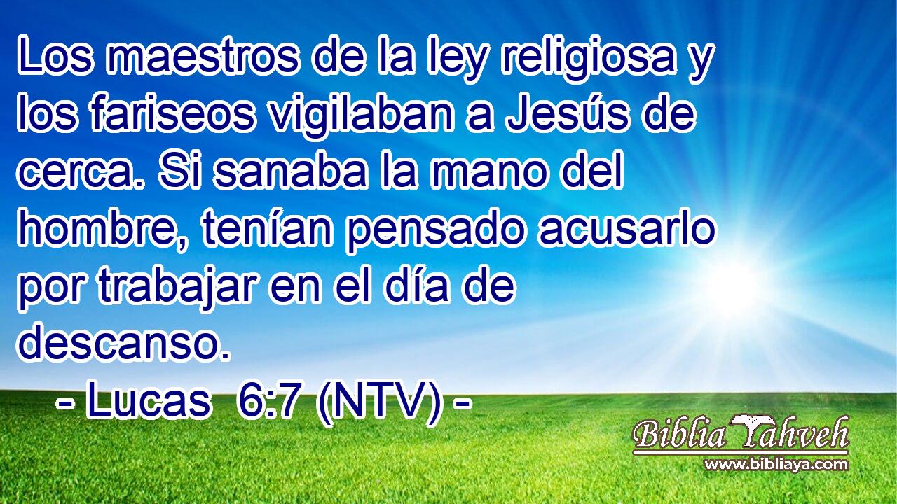 Los maestros de la ley religiosa y los fariseos vigilaban a Jesús de cerca. Si sanaba la mano del hombre, tenían pensado acusarlo por trabajar en el día de descanso.