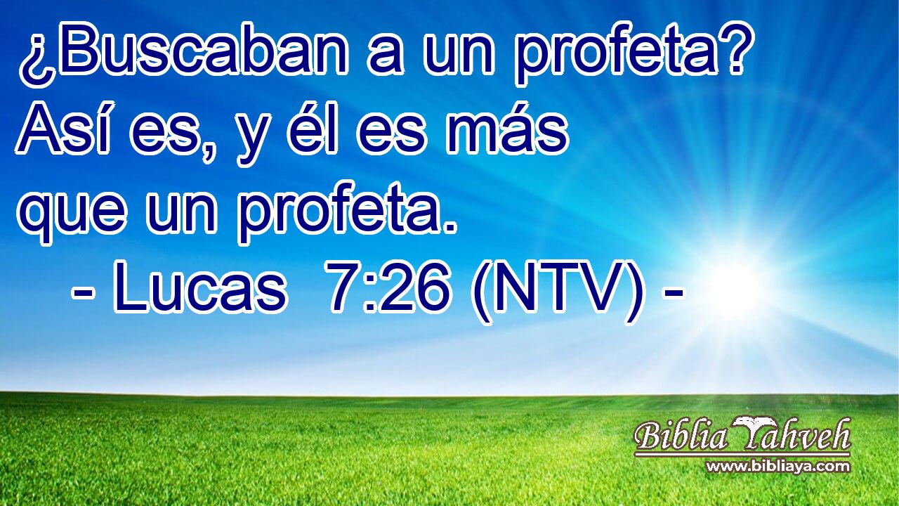 ¿Buscaban a un profeta? Así es, y él es más que un profeta.