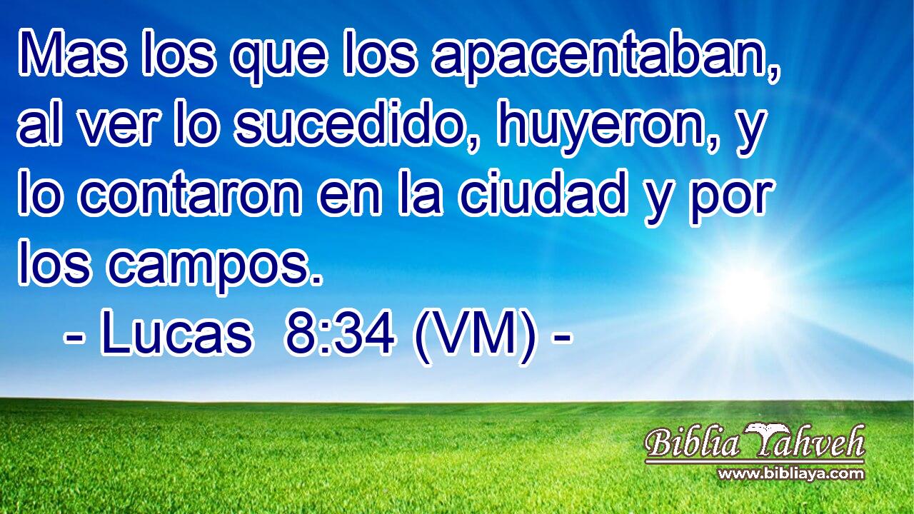  Mas los que los apacentaban, al ver lo sucedido, huyeron, y lo contaron en la ciudad y por los campos. 