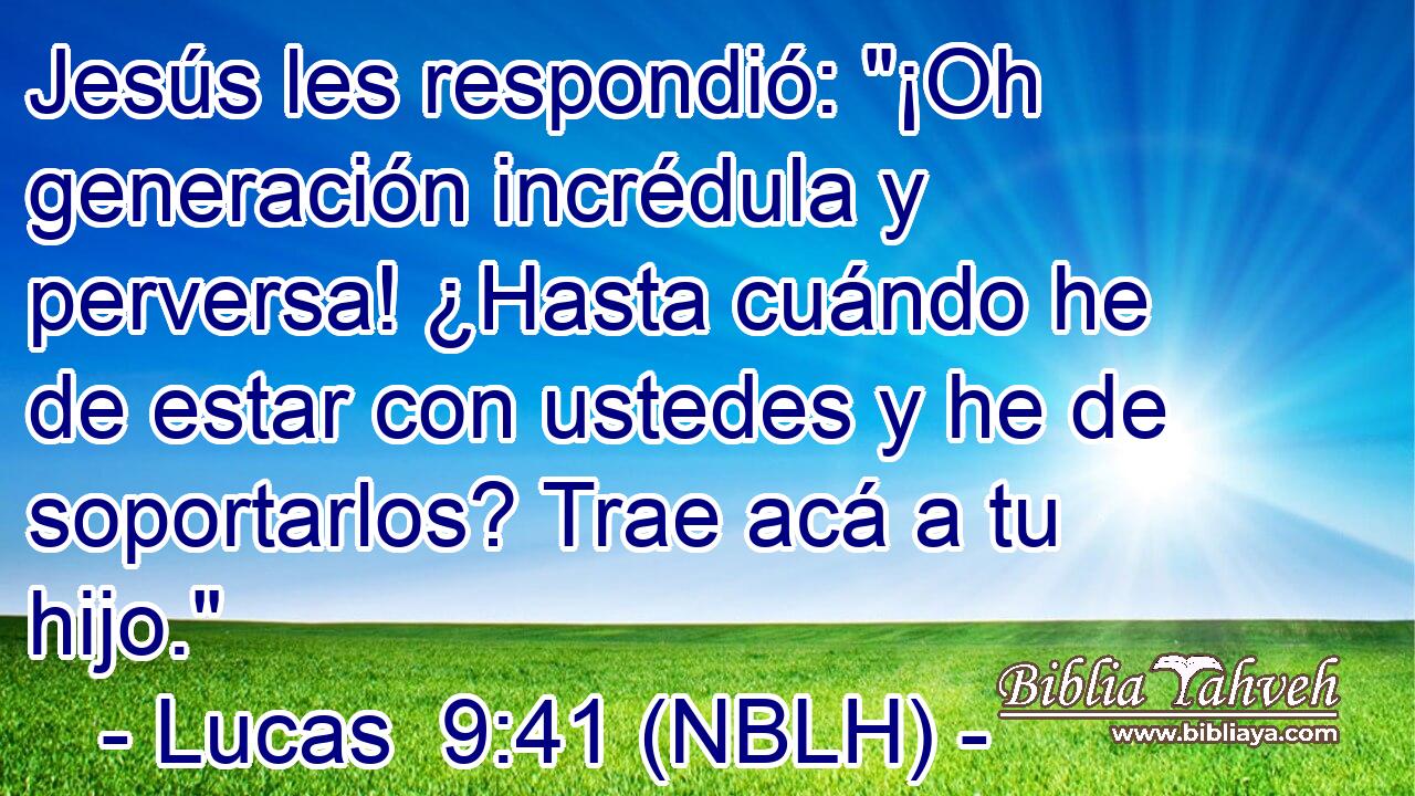  Jesús les respondió: 