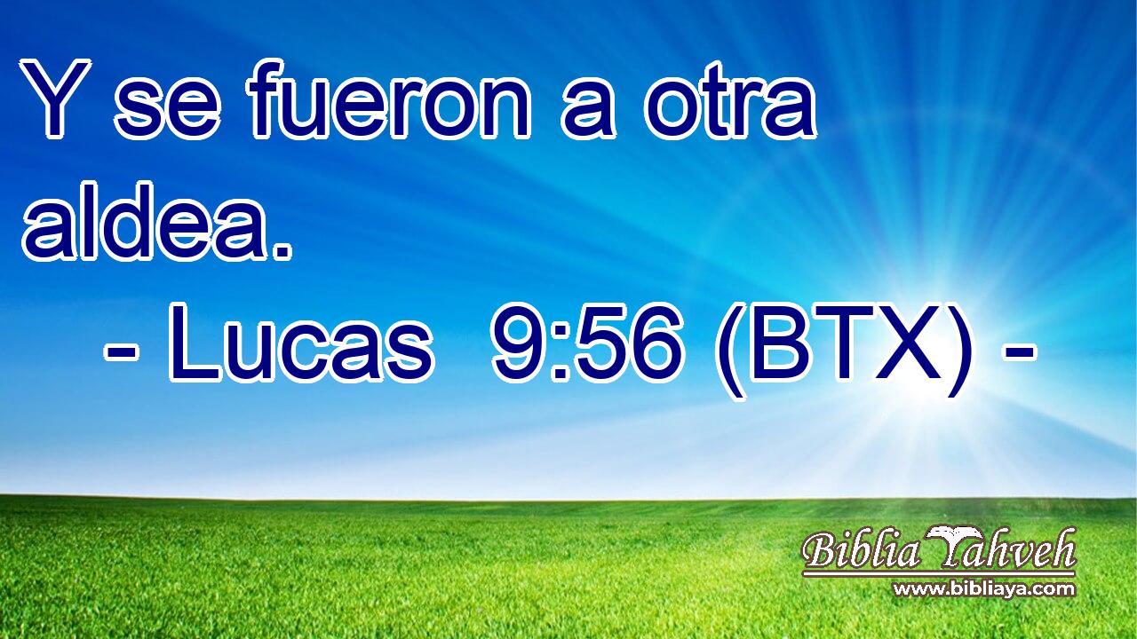 Y se fueron a otra aldea.