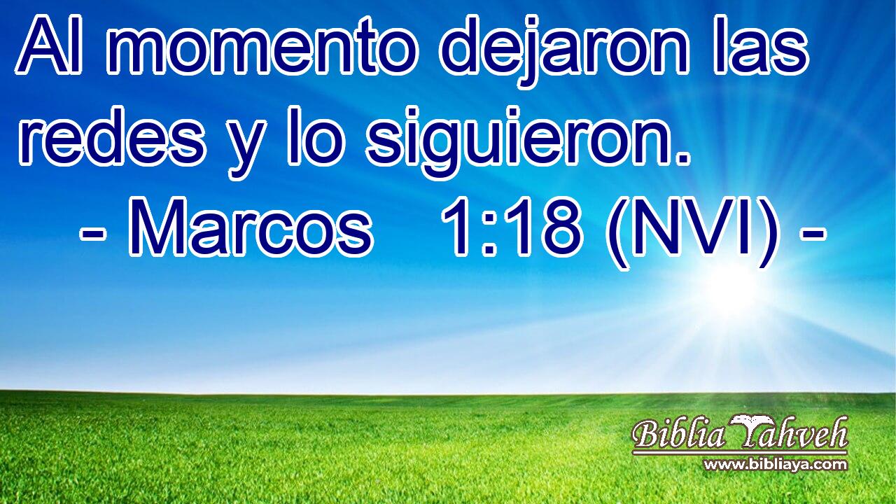  Al momento dejaron las redes y lo siguieron. 