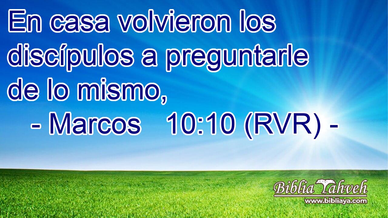 En casa volvieron los discípulos a preguntarle de lo mismo,