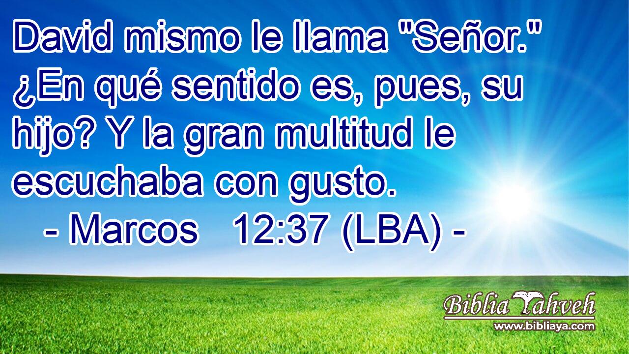 David mismo le llama 
