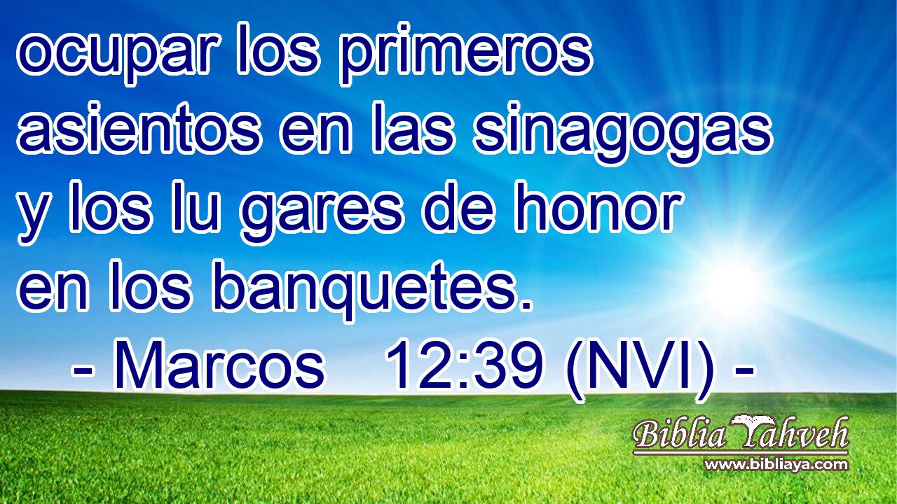  ocupar los primeros asientos en las sinagogas y los lu gares de honor en los banquetes. 