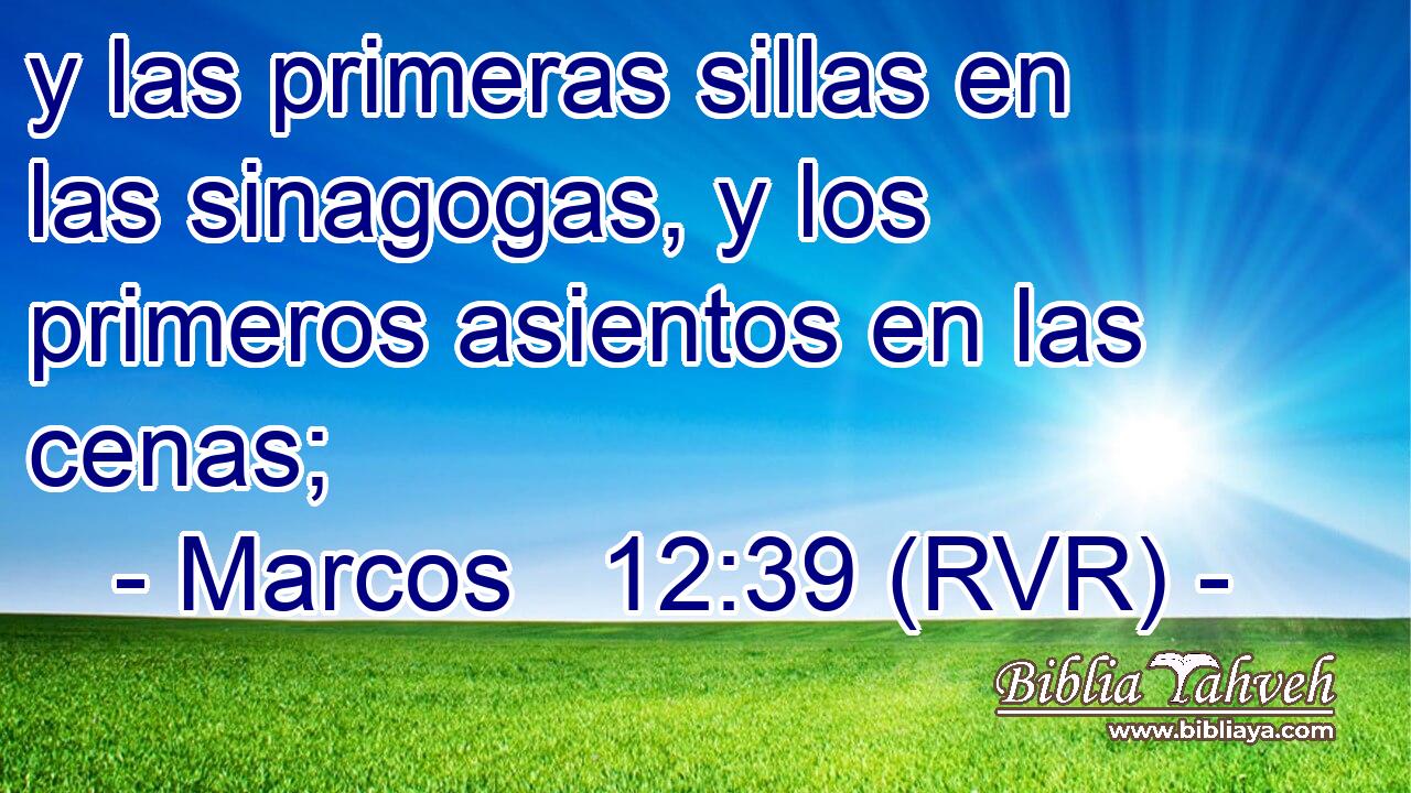 y las primeras sillas en las sinagogas, y los primeros asientos en las cenas;
