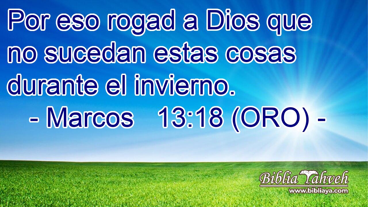  Por eso rogad a Dios que no sucedan estas cosas durante el invierno. 