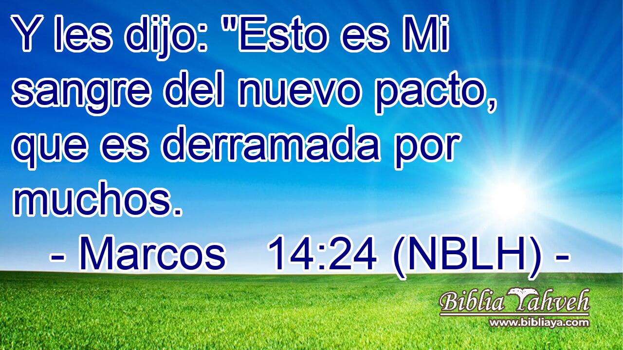  Y les dijo: 