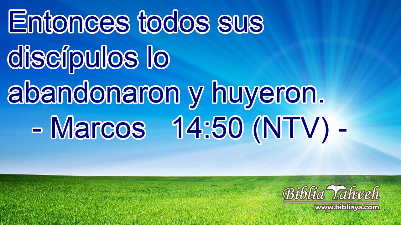 Entonces todos sus discípulos lo abandonaron y huyeron.