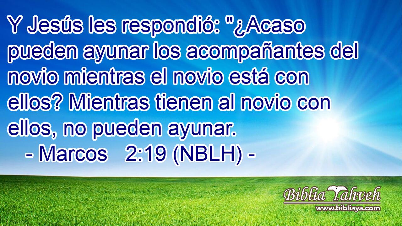  Y Jesús les respondió: 