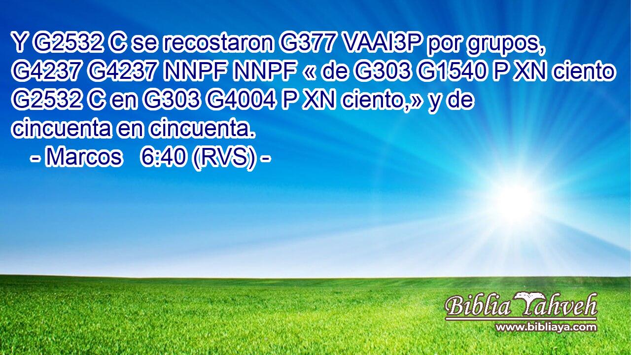 Y G2532 C se recostaron G377 VAAI3P por grupos, G4237 G4237 NNPF NNPF « de G303 G1540 P XN ciento G2532 C en G303 G4004 P XN ciento,» y de cincuenta en cincuenta. 