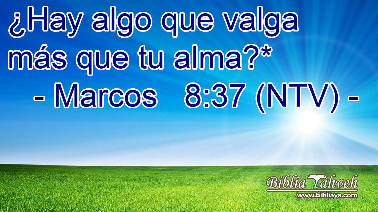 ¿Hay algo que valga más que tu alma?*