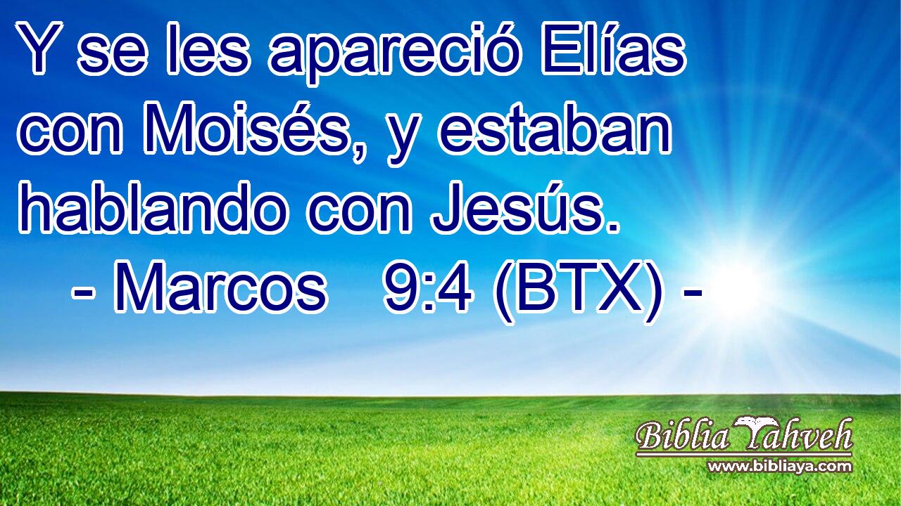 Y se les apareció Elías con Moisés, y estaban hablando con Jesús.