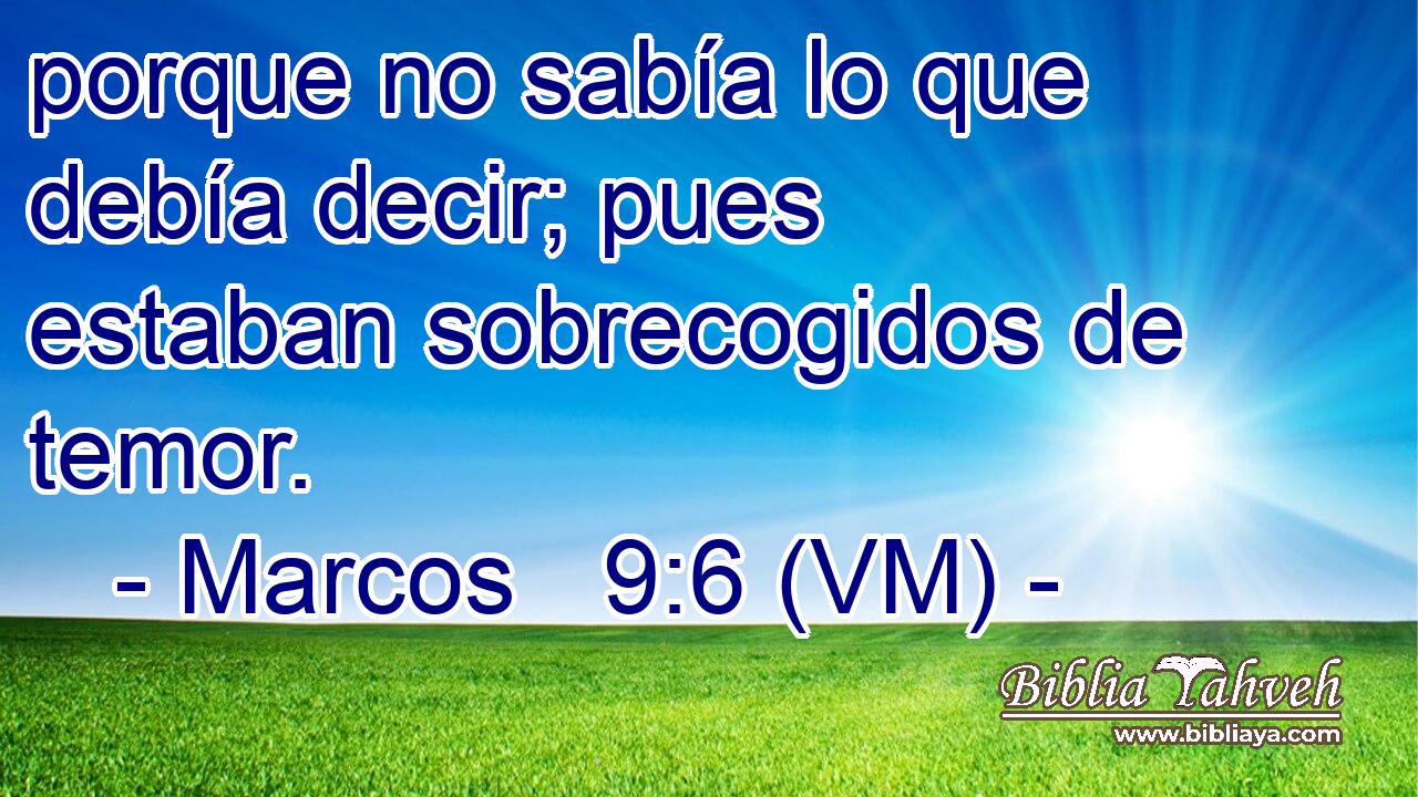  porque no sabía lo que debía decir; pues estaban sobrecogidos de temor. 