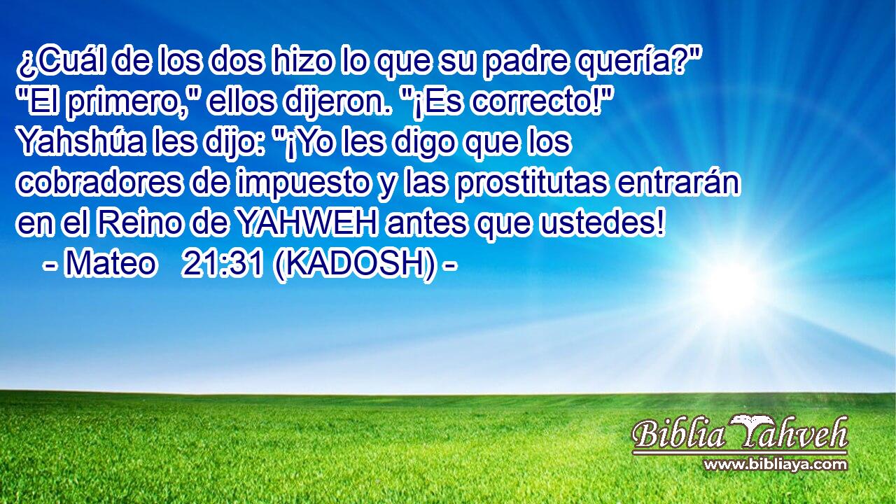  ¿Cuál de los dos hizo lo que su padre quería?