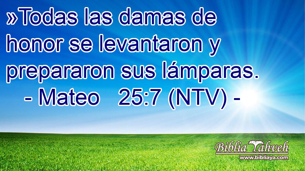 »Todas las damas de honor se levantaron y prepararon sus lámparas.