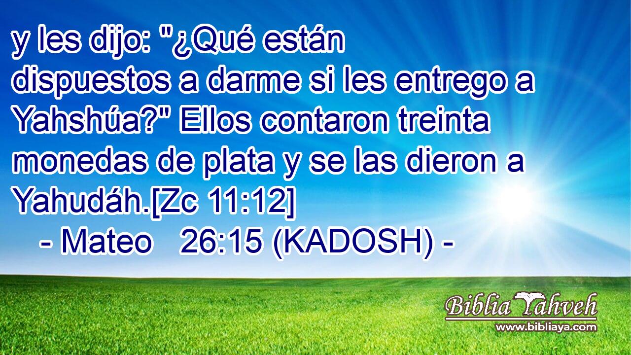  y les dijo: 