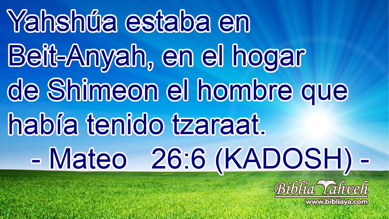 Yahshúa estaba en Beit-Anyah, en el hogar de Shimeon el hombre que había tenido tzaraat. 