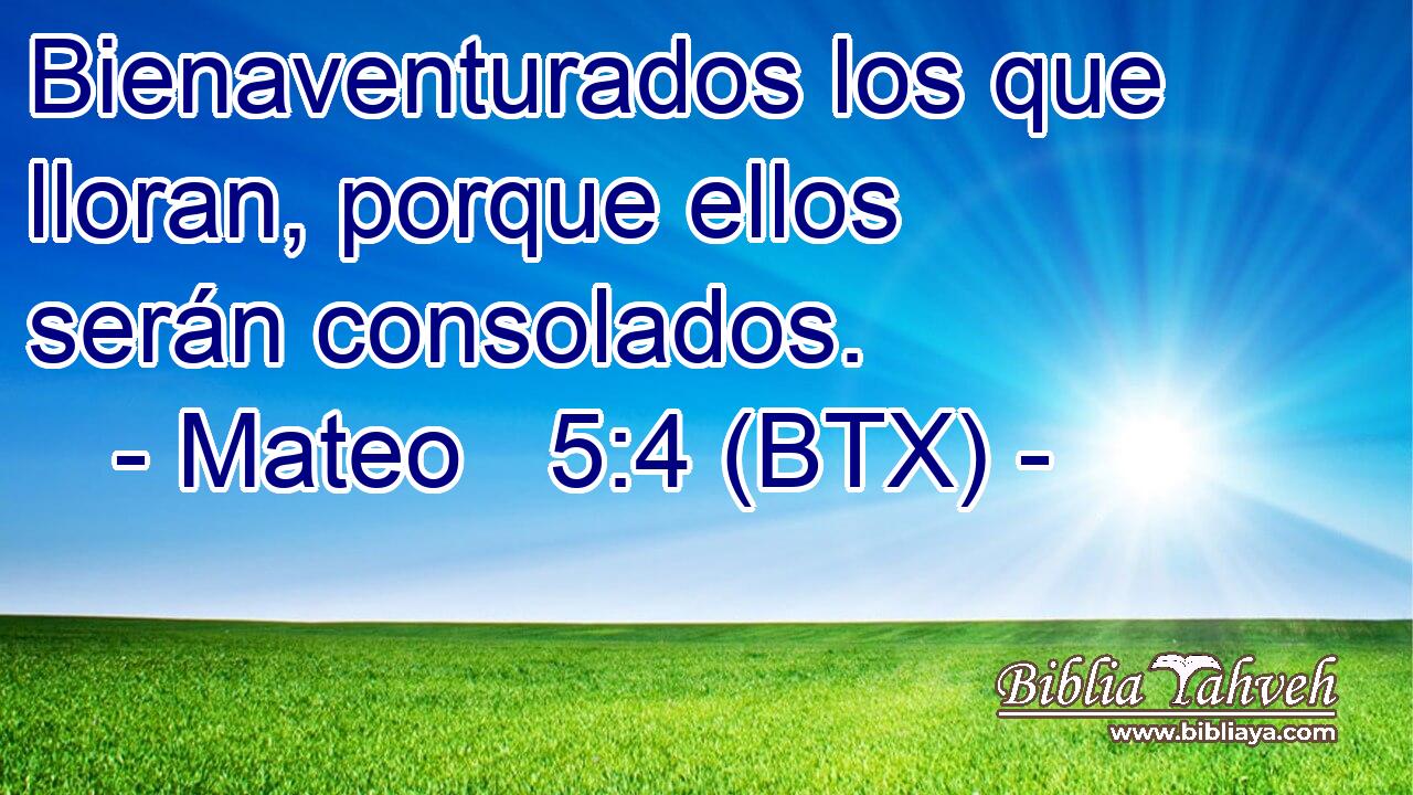 Bienaventurados los que lloran, porque ellos serán consolados.