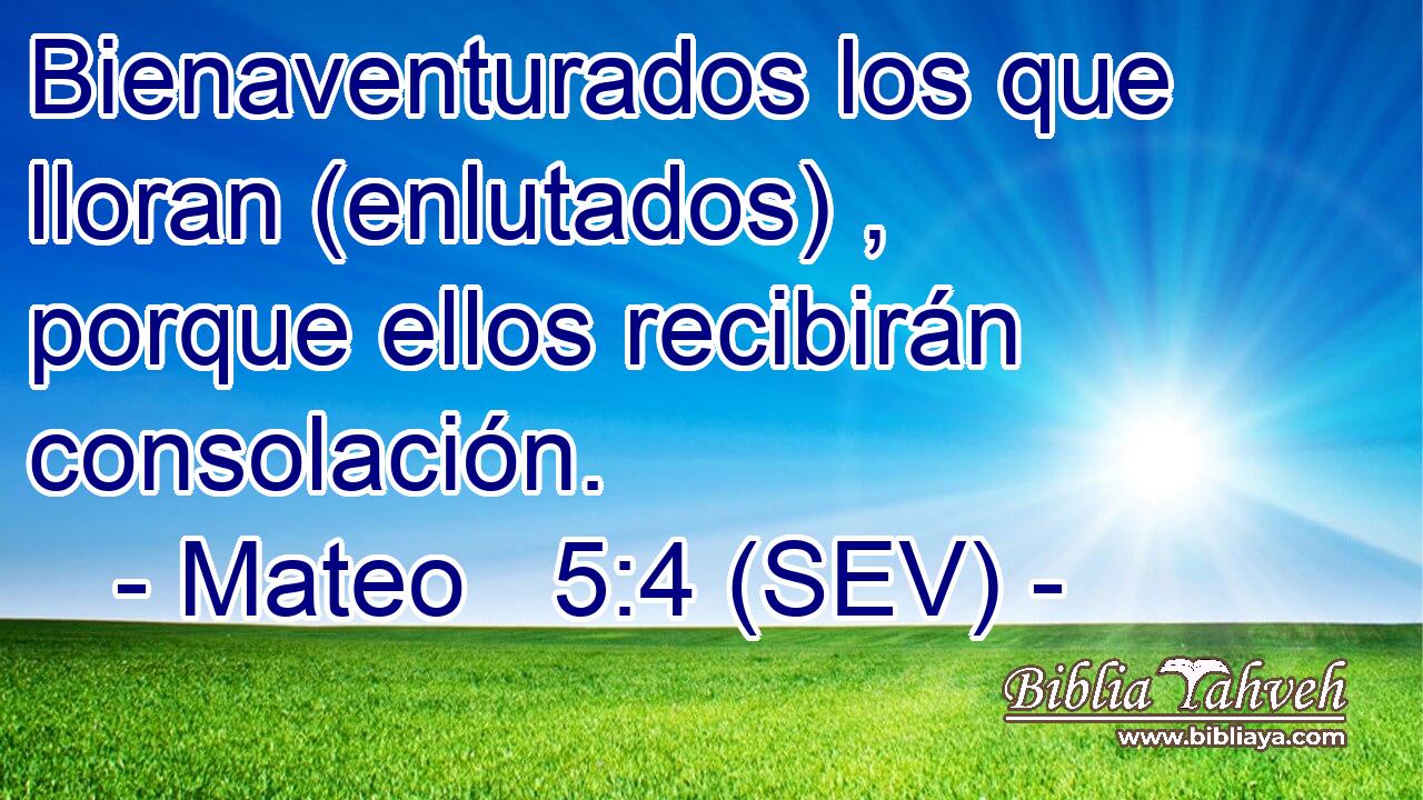 Bienaventurados los que lloran (enlutados) , porque ellos recibirán consolación.