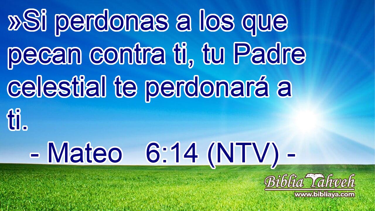 »Si perdonas a los que pecan contra ti, tu Padre celestial te perdonará a ti.