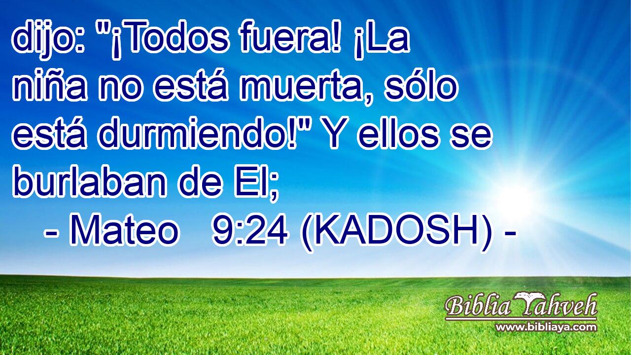  dijo: 