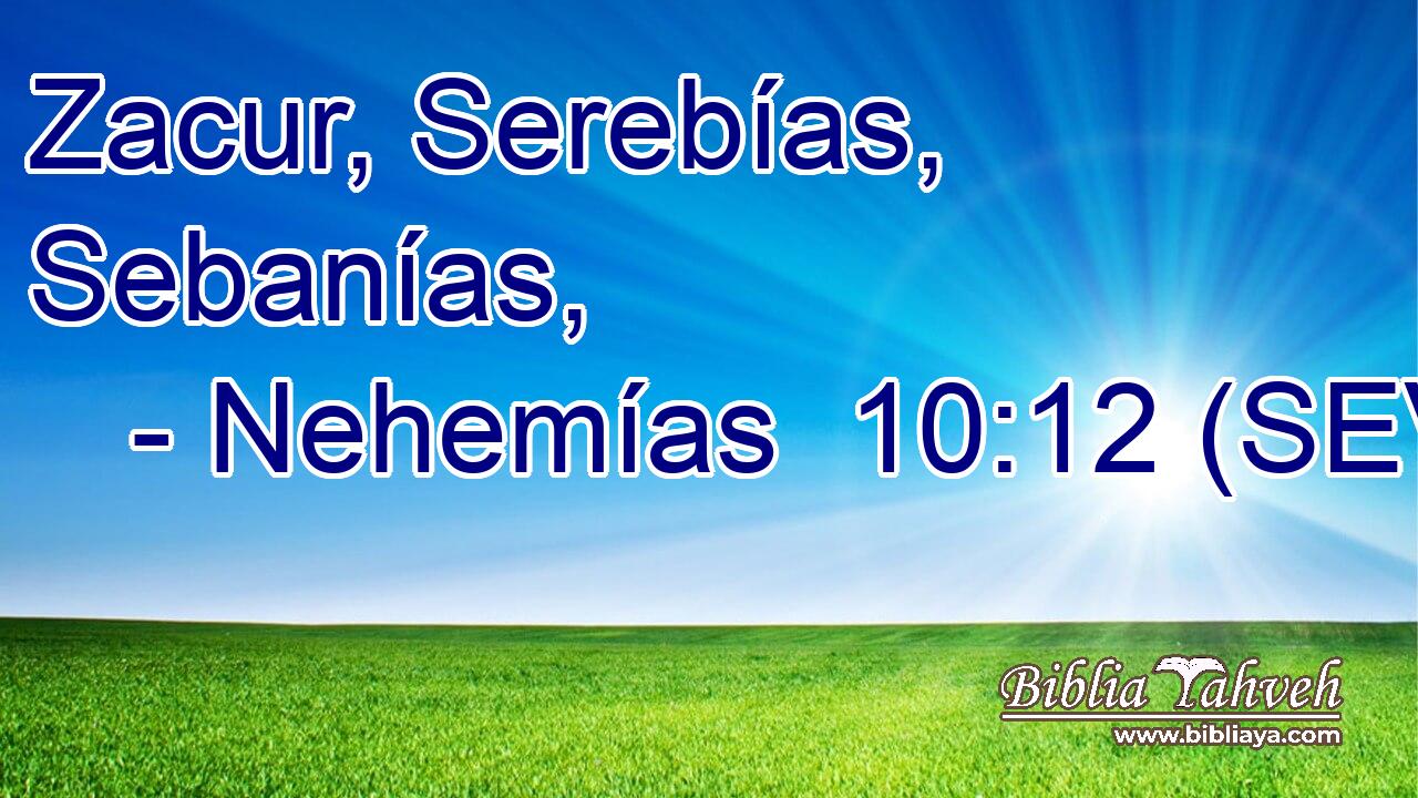 Zacur, Serebías, Sebanías,