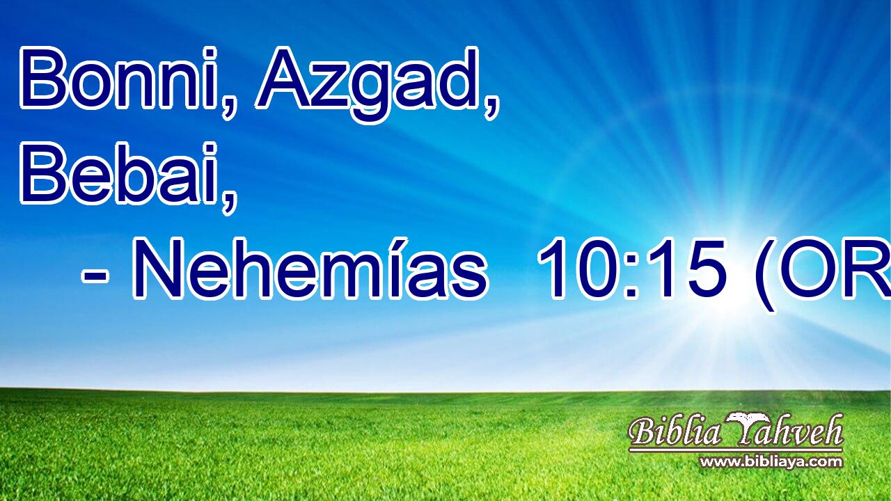  Bonni, Azgad, Bebai, 