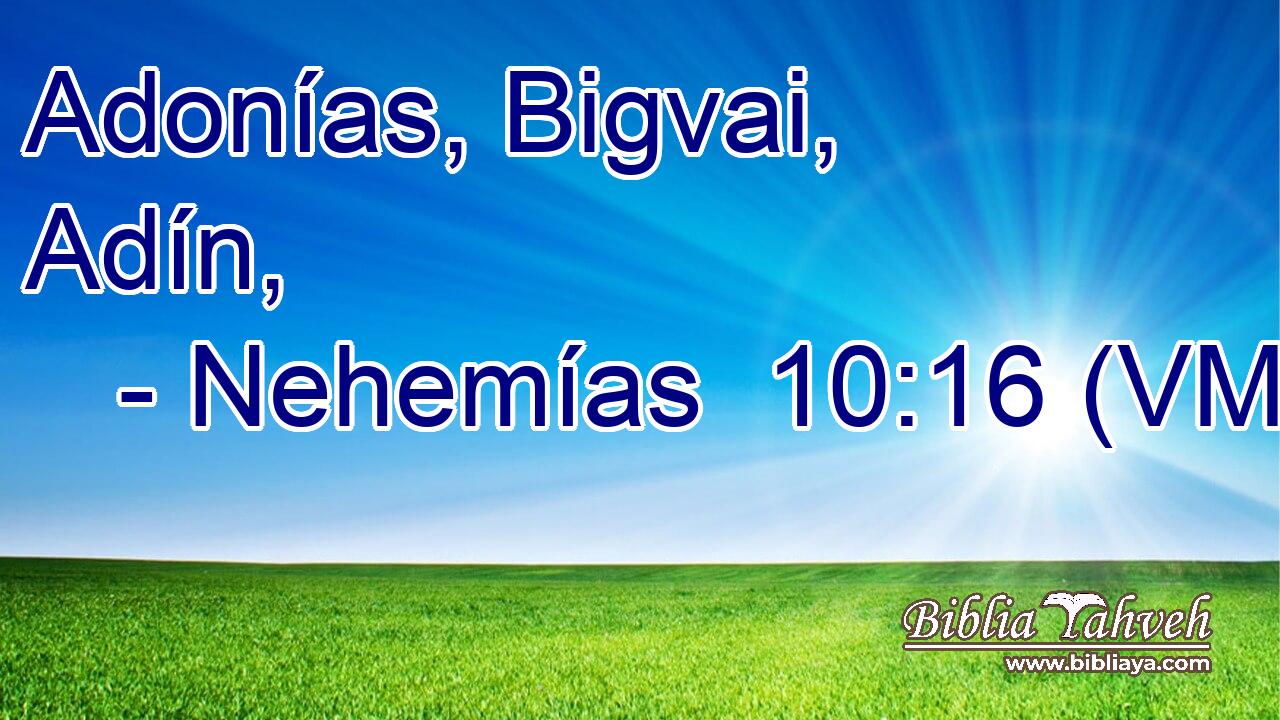  Adonías, Bigvai, Adín, 