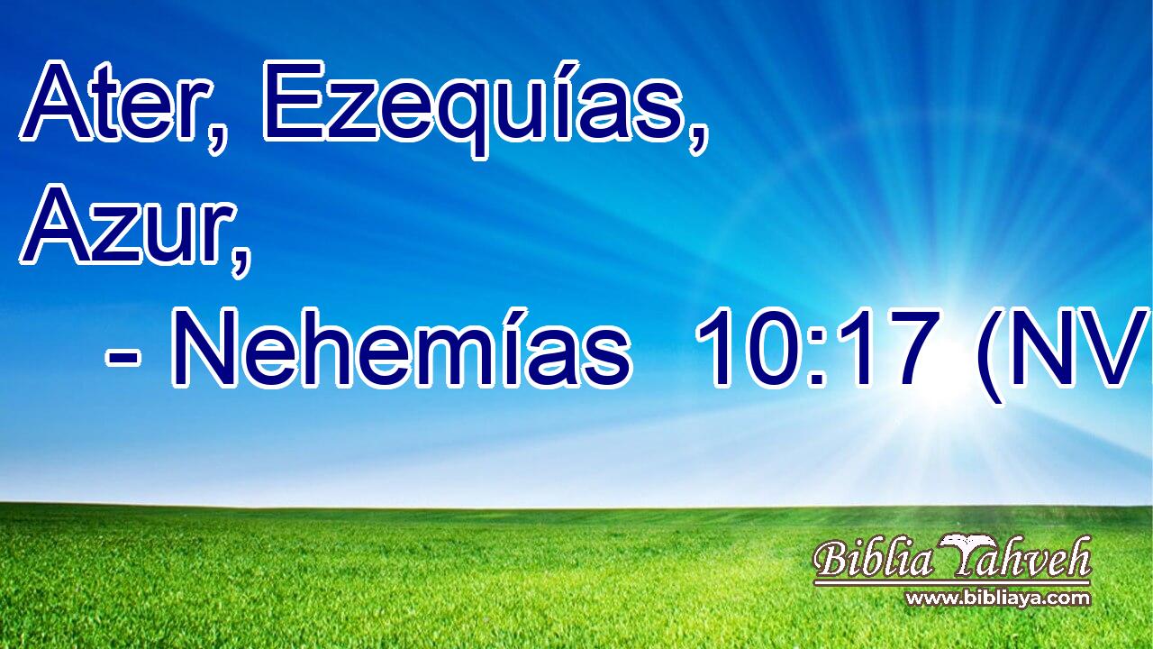  Ater, Ezequías, Azur, 