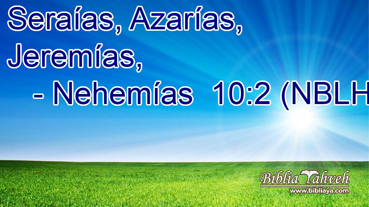  Seraías, Azarías, Jeremías, 