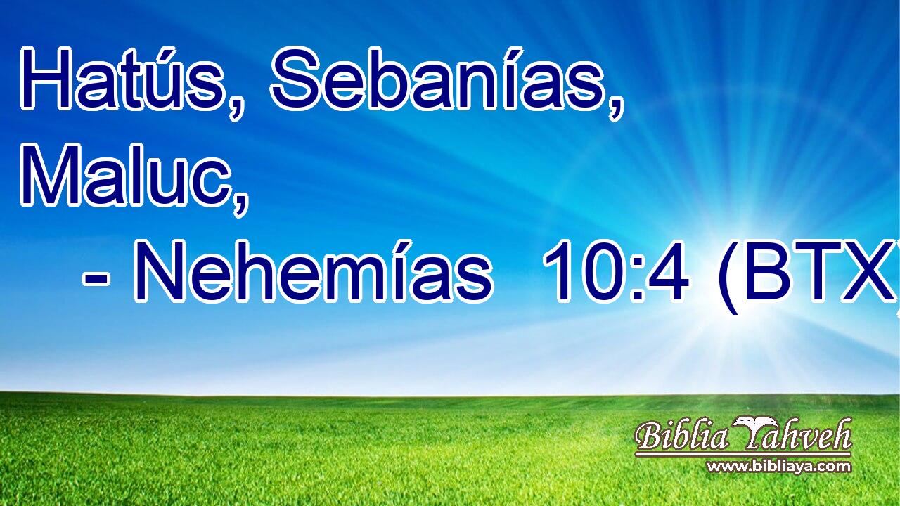 Hatús, Sebanías, Maluc,